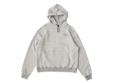 SEDAN ALL-PURPOSE OG Logo Elastic Cord Hoodie "Mix Grey"