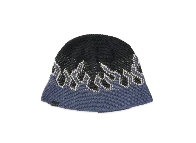 SEDAN ALL-PURPOSE Hand Knit Flame Bucket "Black"