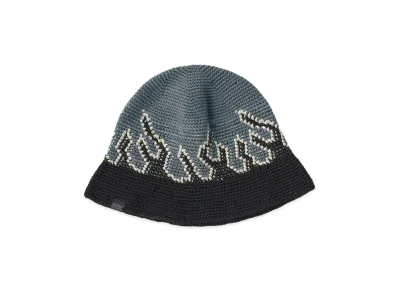 SEDAN ALL-PURPOSE Hand Knit Flame Bucket "Slate"