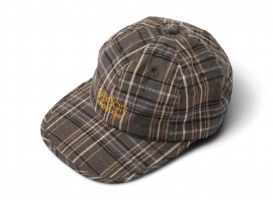 SEDAN ALL-PURPOSE Classic Logo Madras Plaid Cap "Black Plaid"