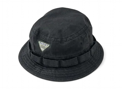 SEDAN ALL-PURPOSE Vintage Washed Boonie Hat "Black"