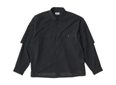 SEDAN ALL-PURPOSE Convertible Work Shirt "Black"