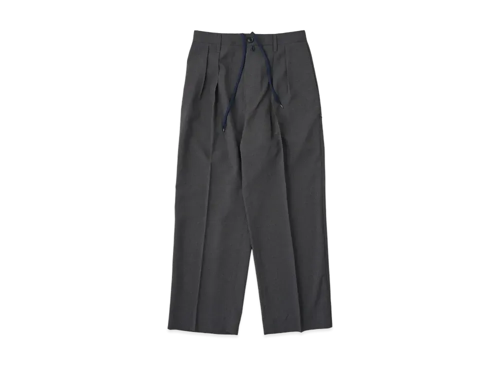 SEDAN ALL-PURPOSE Ventilation Wide Slacks "Charcoal"