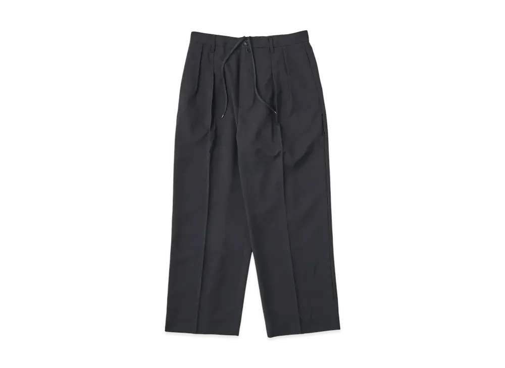 SEDAN ALL-PURPOSE Ventilation Wide Slacks "Black"