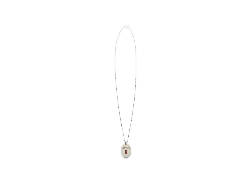 SEDAN ALL-PURPOSE Premier Silver Necklace "Red"