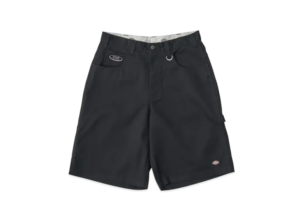 SEDAN ALL-PURPOSE x Dickies Carpenter Wide Shorts "Black"