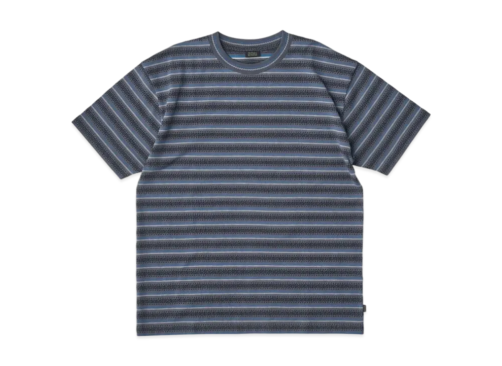 SEDAN ALL-PURPOSE x 7th Delivery Jacquard Striped S/S Tee "Charcoal"