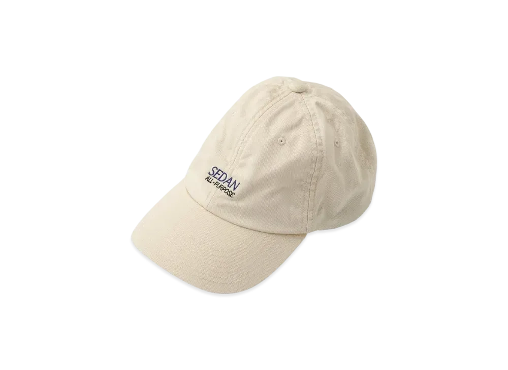 SEDAN ALL-PURPOSE x 7th Delivery OG Logo Cotton Twill BB Cap "Ivory"