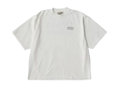 SEDAN ALL-PURPOSE Garment Dyed S/S Tee "White"