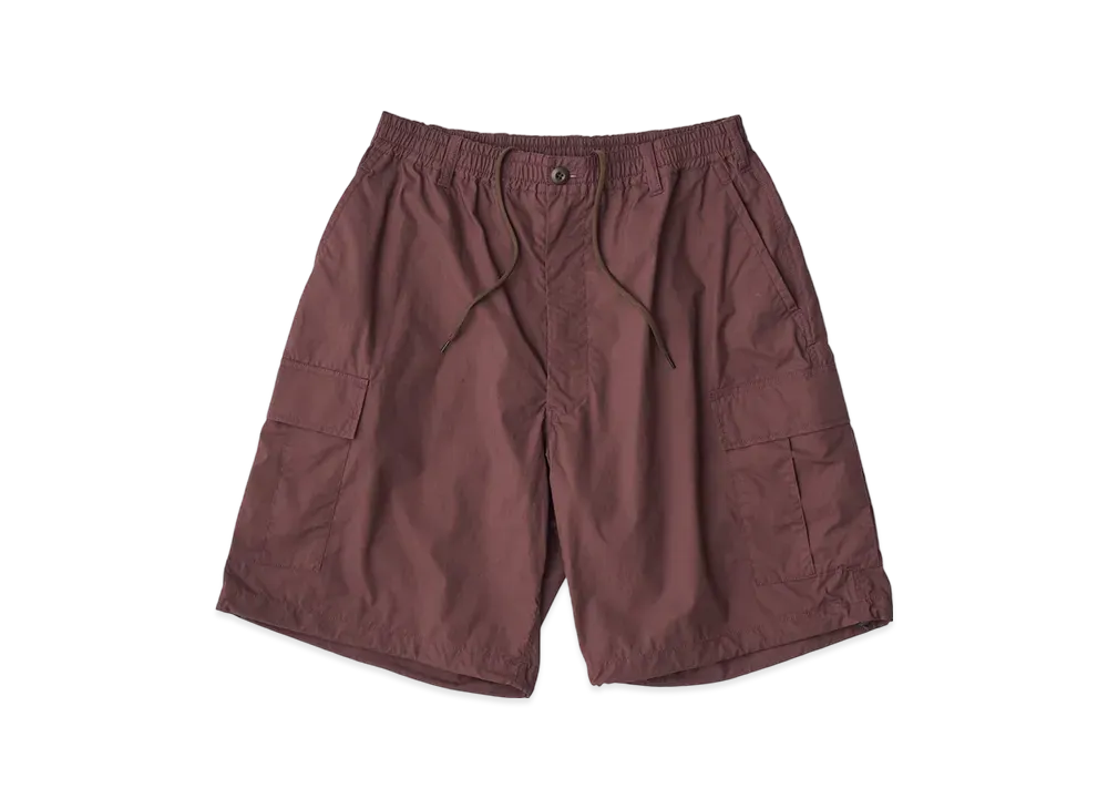 SEDAN ALL-PURPOSE Cotton Cargo Easy Shorts "Burgundy"