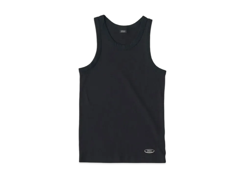 SEDAN ALL-PURPOSE Oval Logo Tank Top "Black"