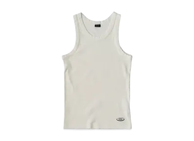SEDAN ALL-PURPOSE Oval Logo Tank Top "White"