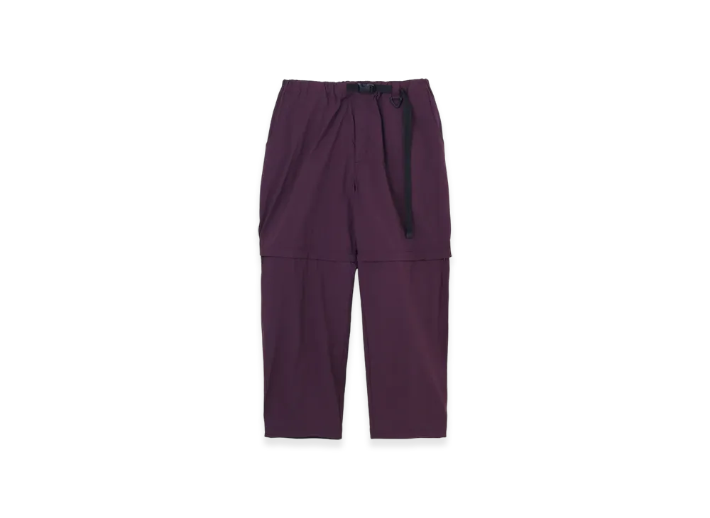 SEDAN ALL-PURPOSE Ripstop Convertible Pants "Burgundy"