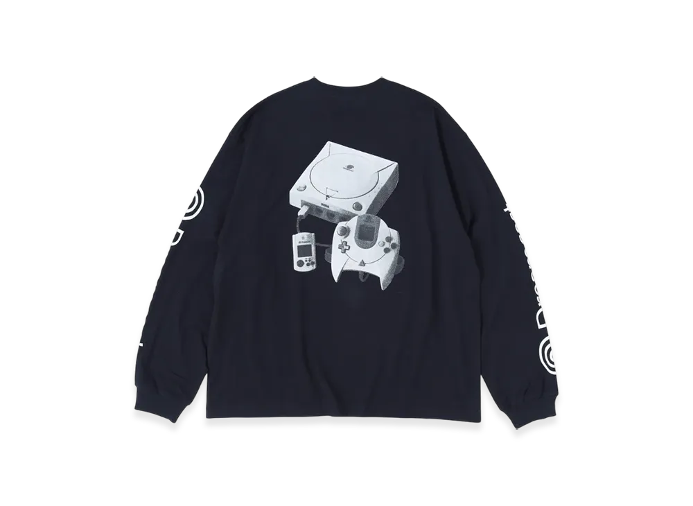 SEDAN ALL-PURPOSE Dreamcast L/S Photo Tee "Black"