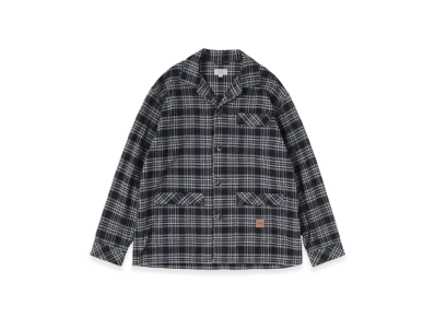 SEDAN ALL-PURPOSE Plaid Sleeping Jacket "Charcoal Brown"