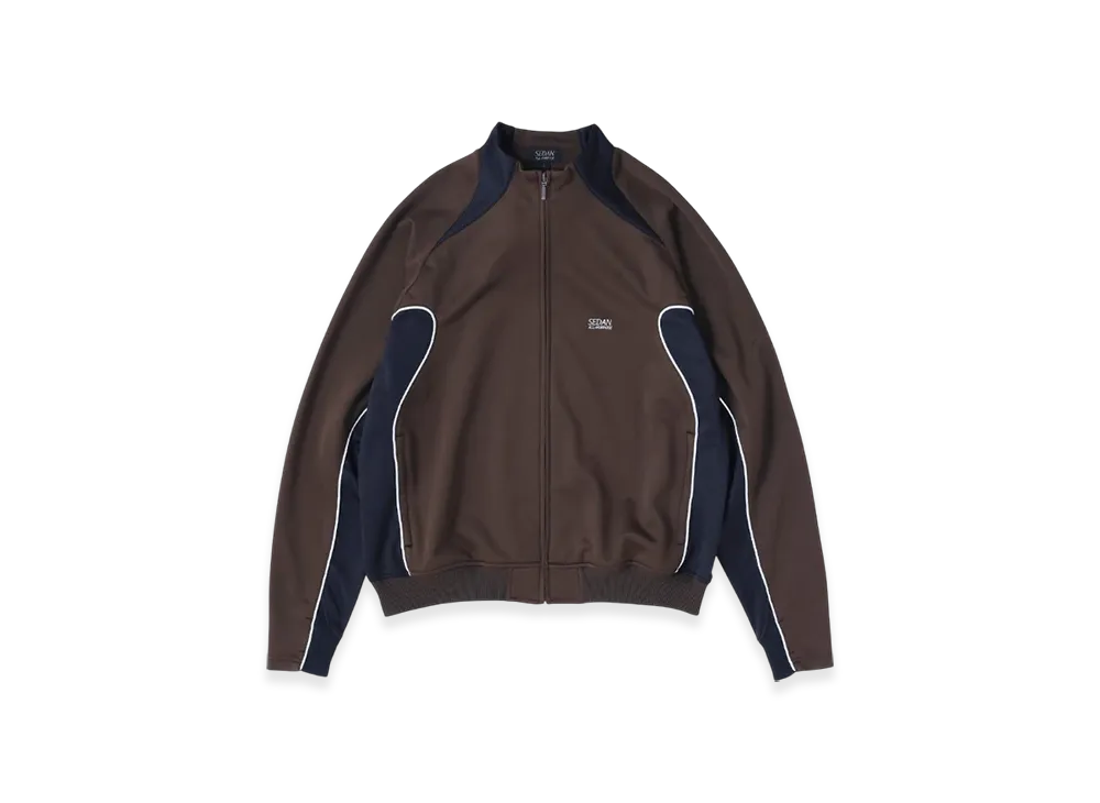 SEDAN ALL-PURPOSE OG Logo Track Jacket "Brown"