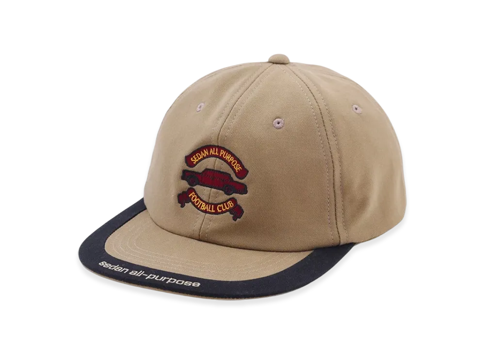 SEDAN ALL-PURPOSE Emblem Logo 2tone Visor Cap "Khaki"