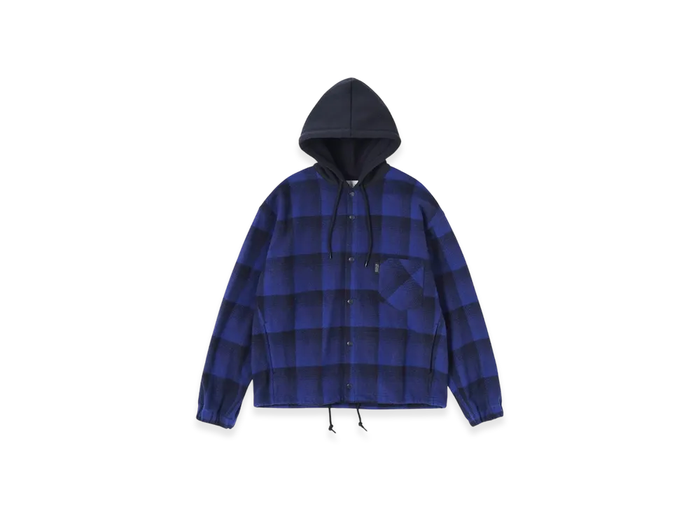 SEDAN ALL-PURPOSE Flannel Hoodie "Blue"