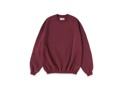 SEDAN ALL-PURPOSE Split Raglan Sleeve Sweatshirts "Burgundy"