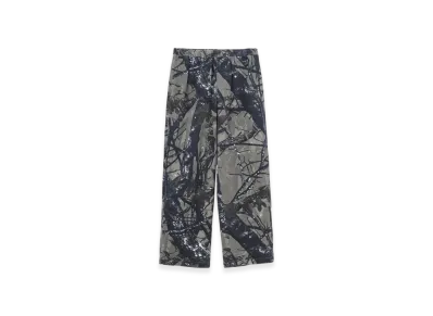 SEDAN ALL-PURPOSE Camouflage Wide Easy Pants "Black"