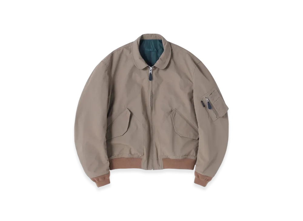 SEDAN ALL-PURPOSE Reversible Flight Jacket "Dark Khaki"