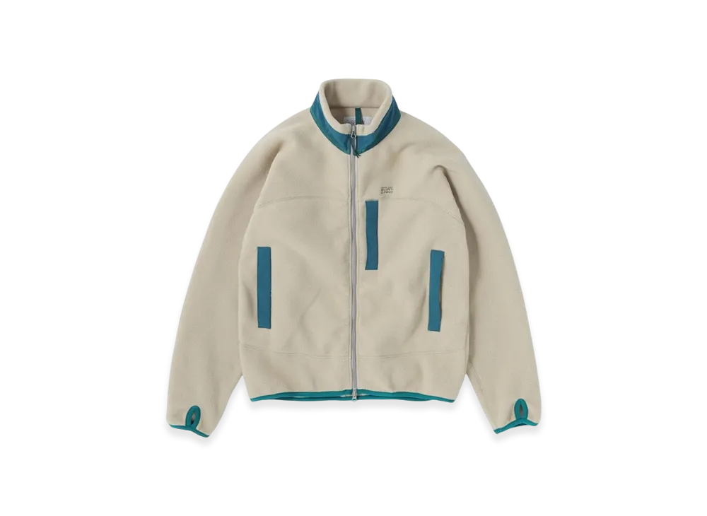 SEDAN ALL-PURPOSE Fleece Full Zip Jacket "Light Beige"
