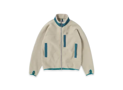 SEDAN ALL-PURPOSE Fleece Full Zip Jacket "Light Beige"