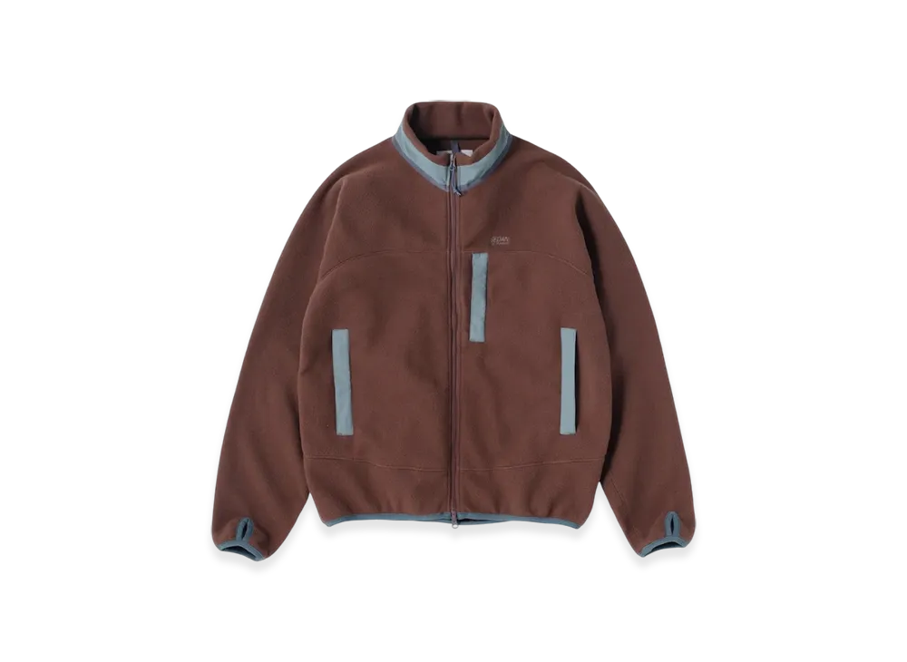 SEDAN ALL-PURPOSE Fleece Full Zip Jacket "Brown"