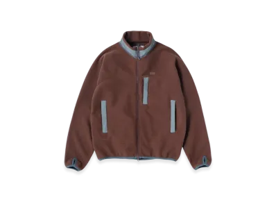 SEDAN ALL-PURPOSE Fleece Full Zip Jacket "Brown"