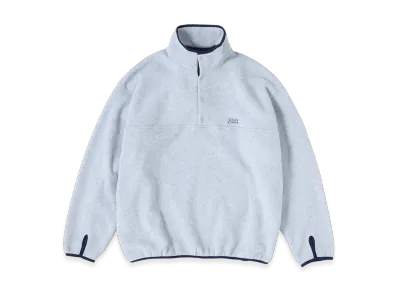 SEDAN ALL-PURPOSE Fleece Snap Pullover "Ash"
