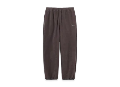 SEDAN ALL-PURPOSE OG Logo Wide Fit Fleece pants "Brown"