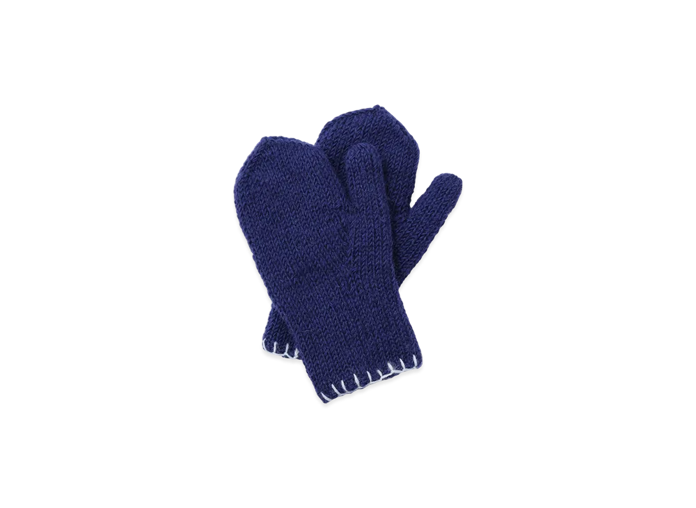 SEDAN ALL-PURPOSE Hand Knit Mitten "Navy"