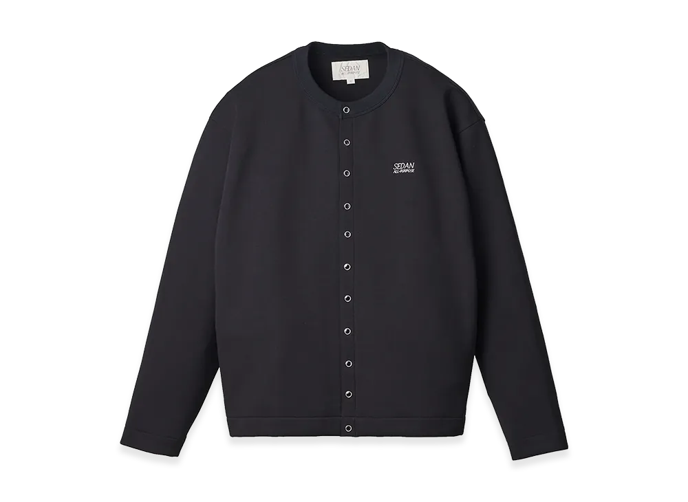 SEDAN ALL-PURPOSE Snap Cardigan "Black"