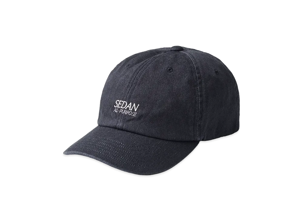SEDAN ALL-PURPOSE OG Logo Vintage Washed Cap "Black"