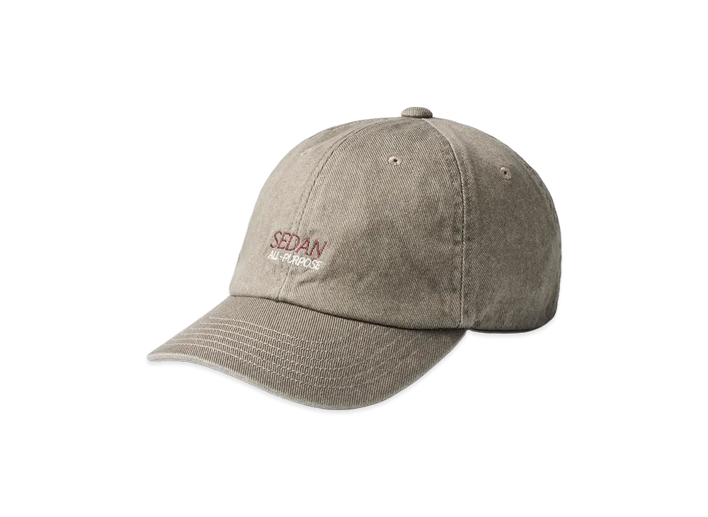 SEDAN ALL-PURPOSE OG Logo Vintage Washed Cap "Dark Khaki"