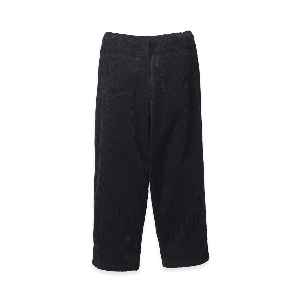 SEDAN ALL-PURPOSE Corduroy Baggy Jeans "Black"