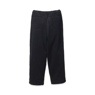 SEDAN ALL-PURPOSE Corduroy Baggy Jeans "Black"