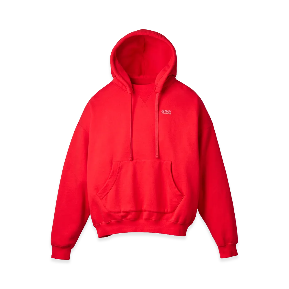 SEDAN ALL-PURPOSE After Hoodie "Red"
