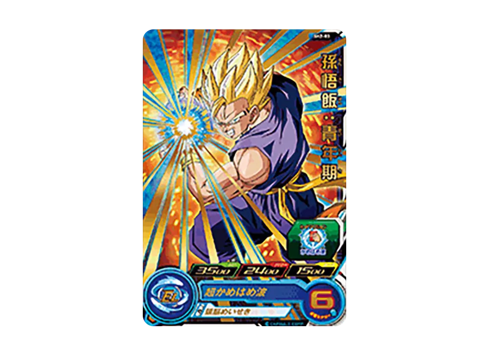 孫悟飯 :青年期 R [SH2-03](スーパードラゴンボールヒーローズ「2弾」)