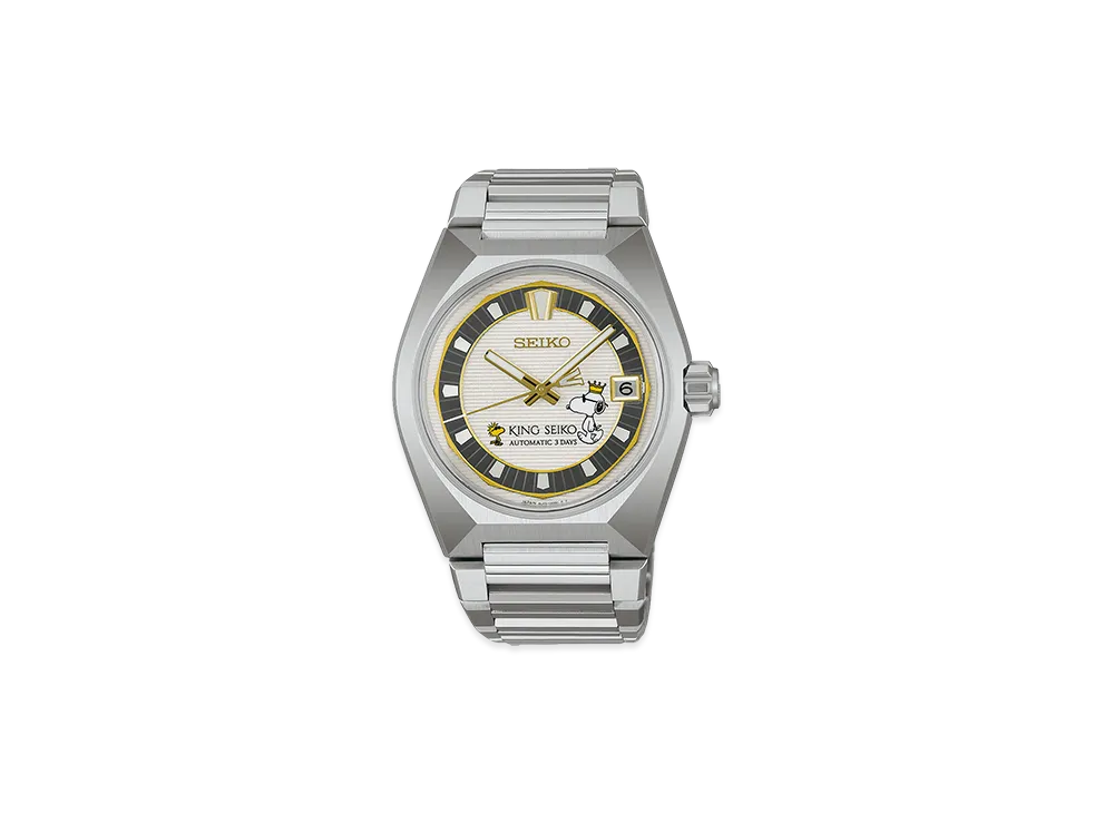 King SEIKO SDKV011 VANAC PEANUTS 75th Anniversary Limited Edition Model "Silver"