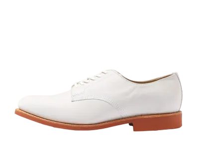 SANDERS Southwick Exclusive Officer Shoe Nubuck "Off White"