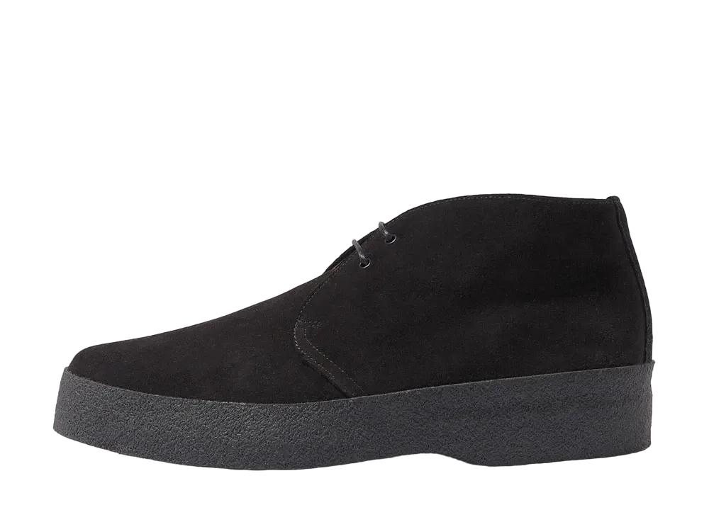 SANDERS Southwick Exclusive Mudguard Brit Chukka Suede "Black"