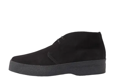 SANDERS Southwick Exclusive Mudguard Brit Chukka Suede "Black"