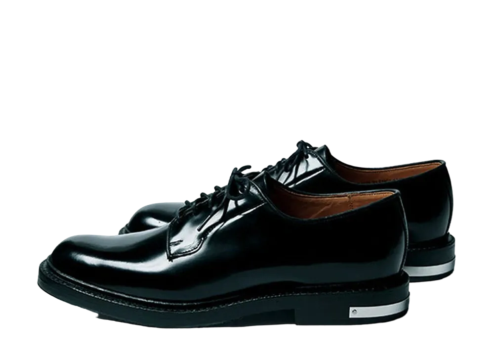 SANDERS x SOPHNET. Plain To Shoes Leather "Black"