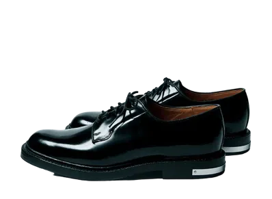 SANDERS x SOPHNET. Plain To Shoes Leather "Black"