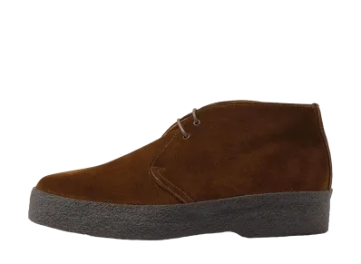 SANDERS Southwick Exclusive Mudguard Brit Chukka Suede "Brown"