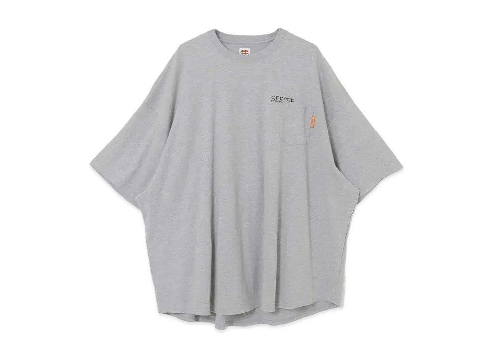 SEE SEE x URBS Super Big Round SS PK Tee "Gray"