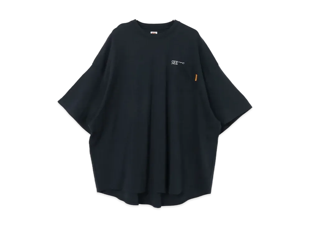 SEE SEE x URBS Super Big Round SS PK Tee "Navy"