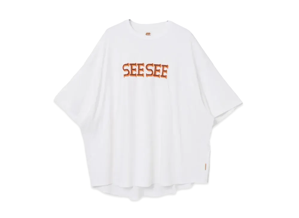 SEE SEE x URBS Super Big Round Short-Sleeve Tee "White"