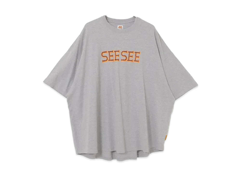 SEE SEE x URBS Super Big Round Short-Sleeve Tee "Gray"